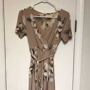 Pink Blush maternity dress